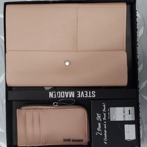 Blush 2 Peice Set- Cardcase & Travel Pouch